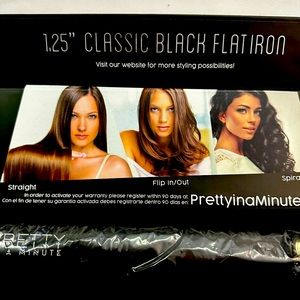 Pretty in a Minute 1.25 inch flat iron